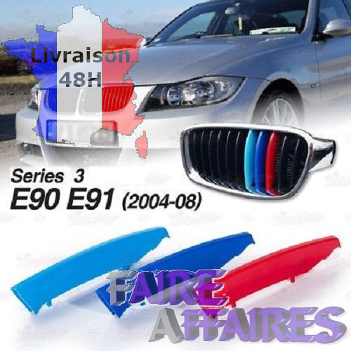 Clip bandes grille calandre - clip,