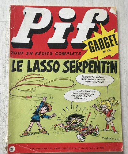 Magazine pif gadget ancien - ancien, n°