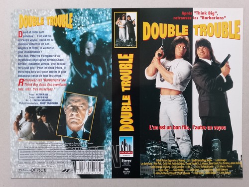 Jaquette vhs double trouble - vhs,