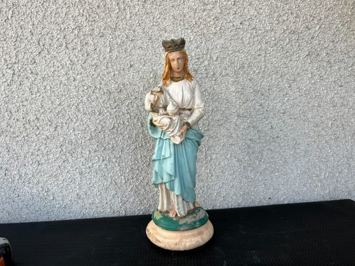 Statue ancienne vierge - statue,