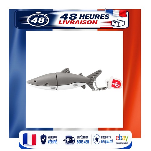 Clé usb requin - clé, borlter