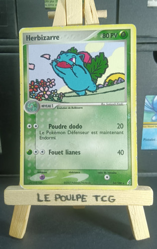 Carte pokemon herbizarre - carte,