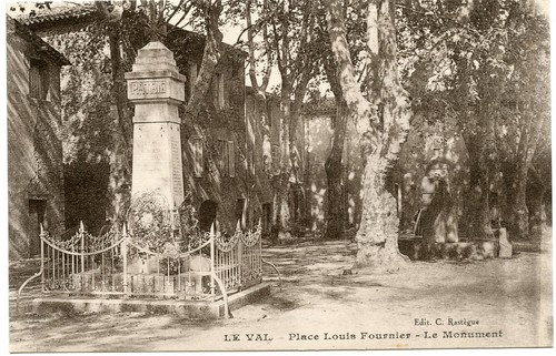 Carte postale var val - var, le