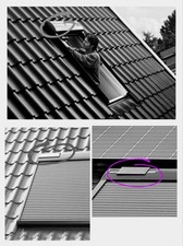 Cellule Solaire Photovoltaïque Universel Adaptable Volet VELUX 16-24v - Neuve