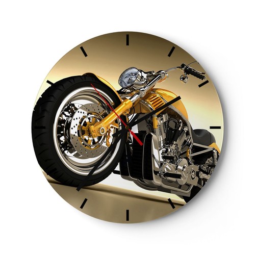 Horloge murale verre - murale,