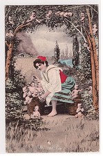 CPA SUISSE ORPHAN BABY BEBE ORPHELIN - NURSE NOURRICE 1907