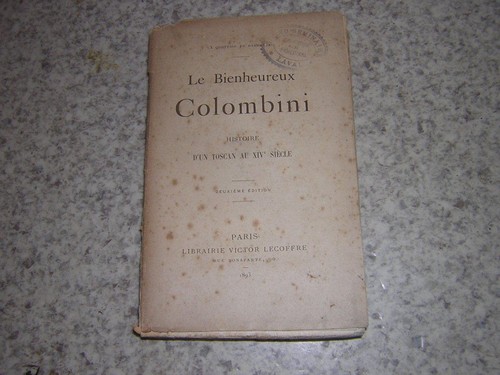 1893 bienheureux colombini - bienheureux,
