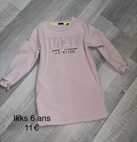 Ikks ans fille robe tissu - robe,