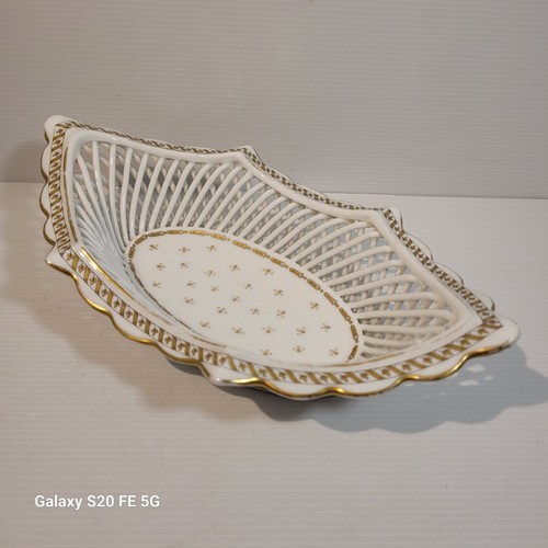 Corbeille porcelaine ancienne - corbeille,