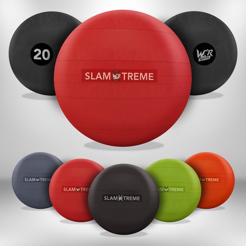 Slam ball bounce crossfit - ball,