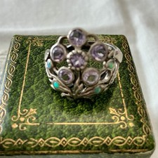 AMÉTHYSTE, OPALE , ARGENT