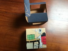 Tintin Hergé cube articulé