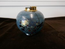 briquet verrerie irisée japonisante signée R.Pierini Biot 1985 H 10cm