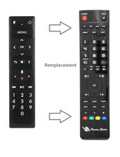 Télécommande de remplacement