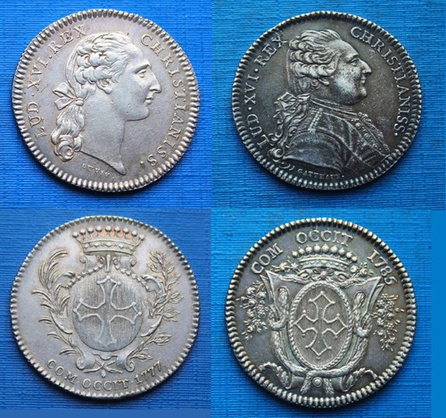 Lot jeton royal louis xvi - lot,