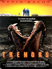 Kevin Bacon Finn Carter Fred Ward TREMORS Ron Underwood 1990 FRENCH POSTER 16x21