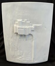 Vase, Porcelaine, biscuit, J.BUCHHOLTZ, Studio Art, de G.BOYER, Limoges