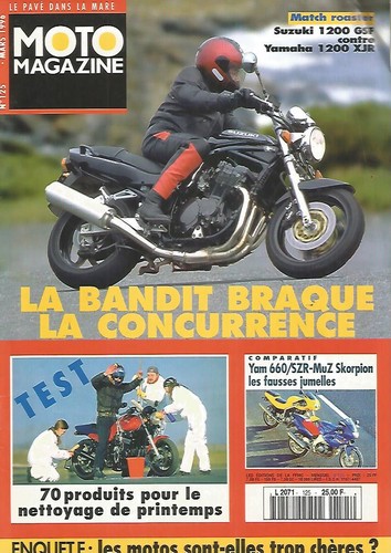 Moto magazine 125 suz - moto,