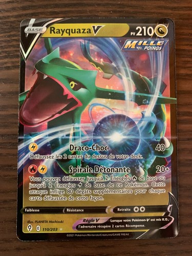 Carte pokémon rayquaza - carte,