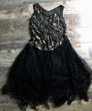 ANCIENNE ROBE TULLE VOILE