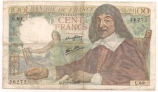 DATE RARE - 100 FRANCS