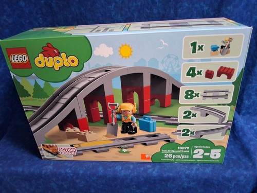 Lego duplo train bridge and - bridge,