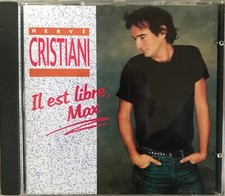 CD Compilation Hervé CRISTIANI Il est libre Max PATHE 1989 France CHANSON POP