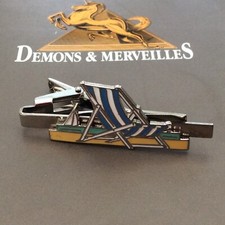 Gentleman Metal Simple Tie Clip Bar Clasp Practical from France Deck chair