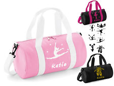 Sac De Danse Personnalisé Fille Ballet Danseuse Rose Noir Fuchsia Sac De Gym
