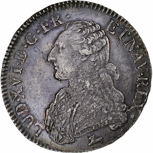 France louis xvi - ecu, aux