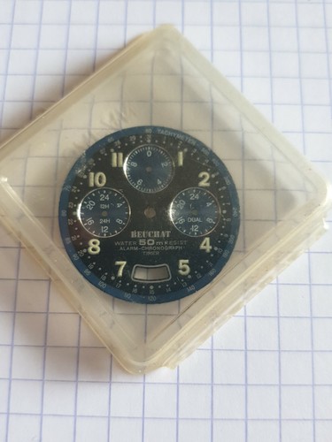 Cadran chronographe beuchat - chronographe,