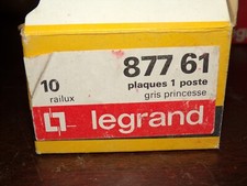 Lot de 8 railux plaques 1