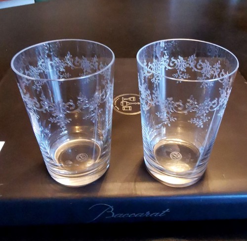 Baccarat paire verre - de,