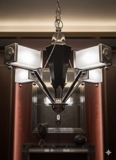 Lustre Art Deco Moderniste