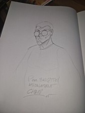 BD EO Terra incognita Tome 1 Les Survivants dessin dédicacée par Chami EO 2003