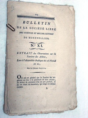 Livre ancien bulletin - livre,