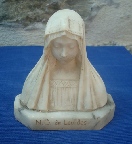 V74 statue buste vierge de - v74, nd