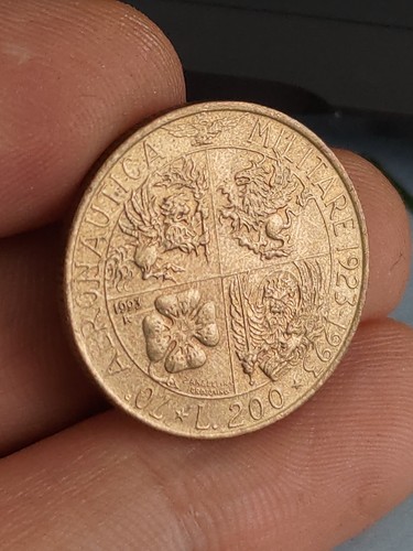200 lires 1993 - 1993, italia