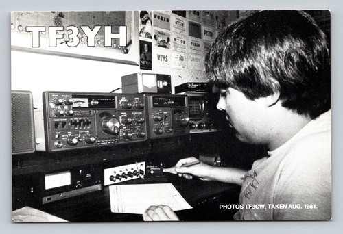 Ham radio qsl - ham, tf3yh