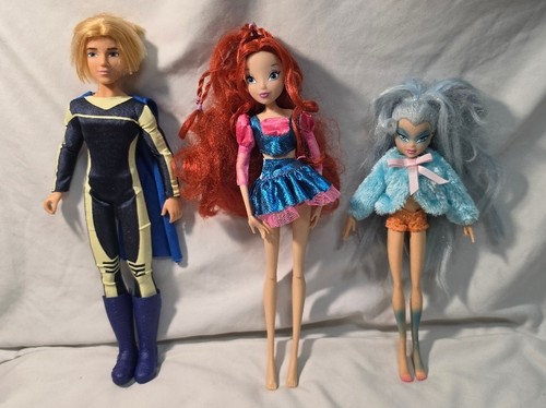Winx club doll lot bloom - lot, icy