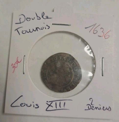 Monnaie france double tournois - double,