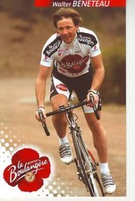 CYCLISME carte cycliste WALTER BENETEAU équipe LA BOULANGERE 2004
