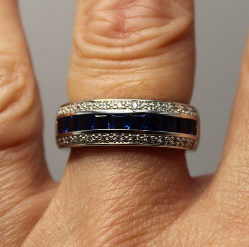 Bague argent massif 925 - en,