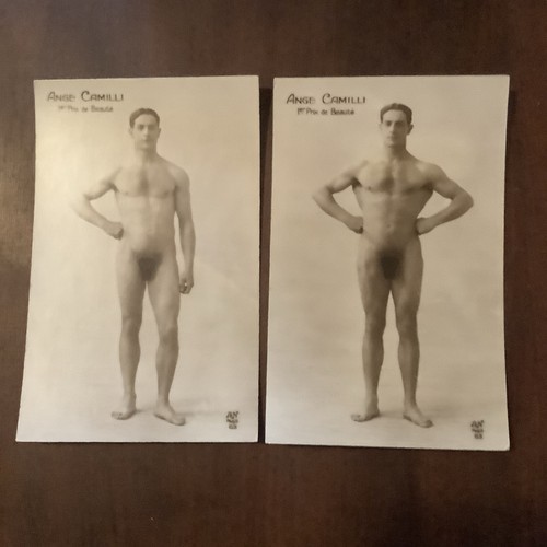 Deux rare carte - deux, postales