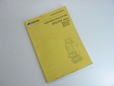Topcon Mode D 'em Ploi Électronique Total Station, GTS-210 Séries Pdf Dossier