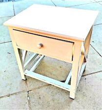 Chevet blanc à 1 tiroir