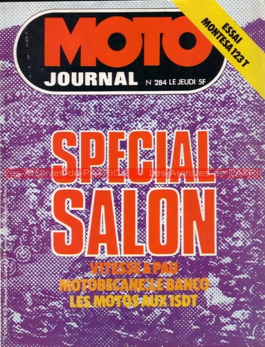 Moto journal 284 montesa cota - moto,