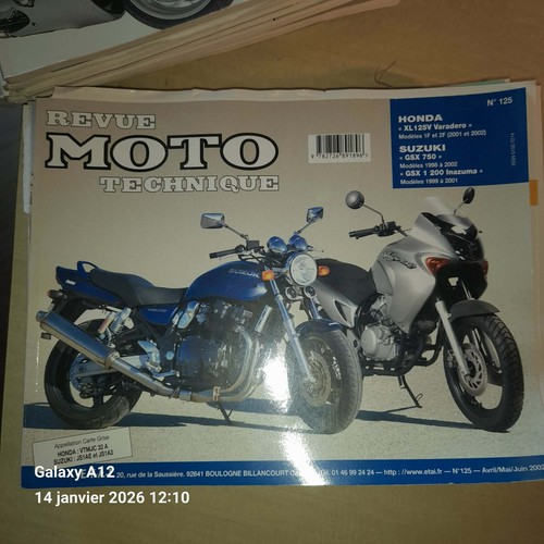 Rtm 125 honda xl125v - 125, varadero