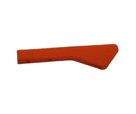 Cabochon orange flèche - orange,