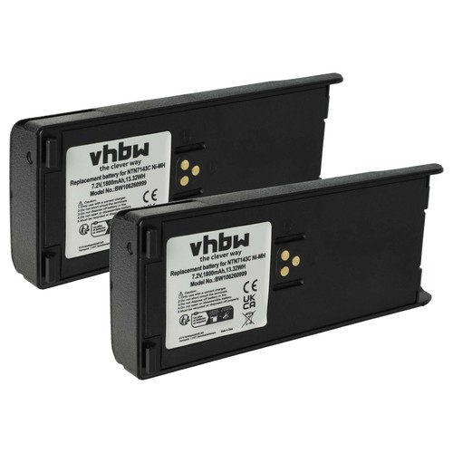 Batterie pour motorola - 2x,